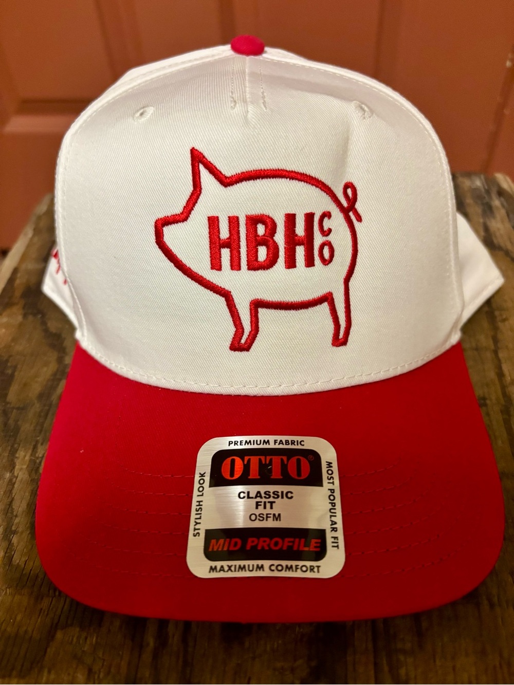 NEW- HBH Co. Pig Logo Cap